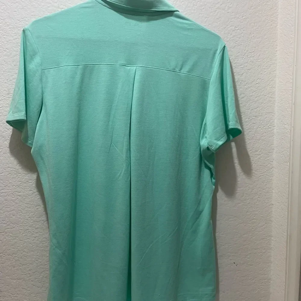 New Adidas sport women Shirt Teal/Turquoise